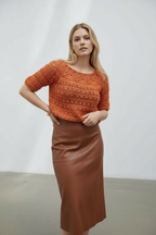 Top Horizonte naranjo