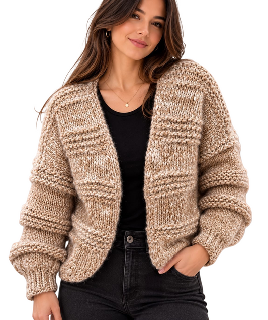 Cardigan Corderito / Chunky knit