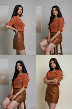 Top Horizonte naranjo